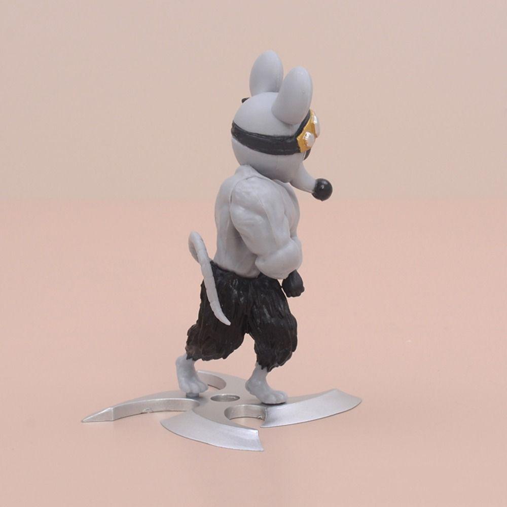 Mô Hình Đồ Chơi Chú Chuột DARNELL Bằng PVC Để Bàn Trang Trí