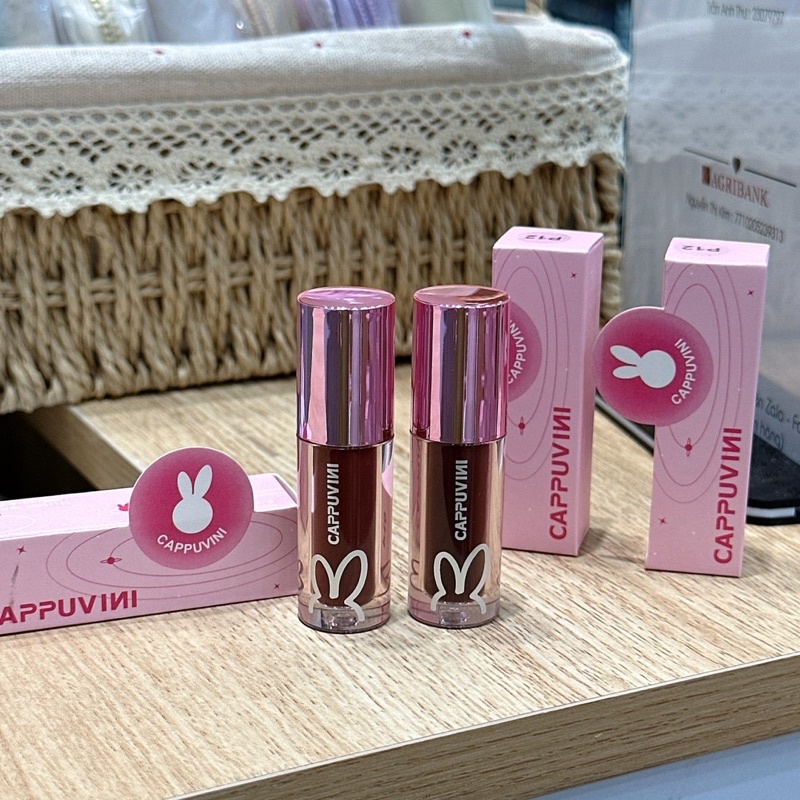 Son Thỏ Đen Son Thỏ Hồng Thỏ Xanh Son Tint Siêu Lì Son Kem Siêu Mịn Đẹp