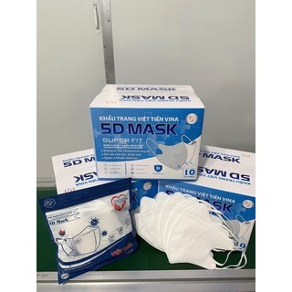 Khẩu trang 5D thùng 100c