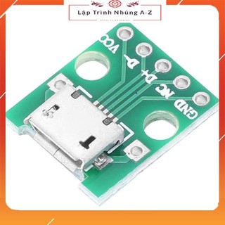 [Lập Trình Nhúng A-Z][156] Đế Chuyển Adapter Micro USB To DIP