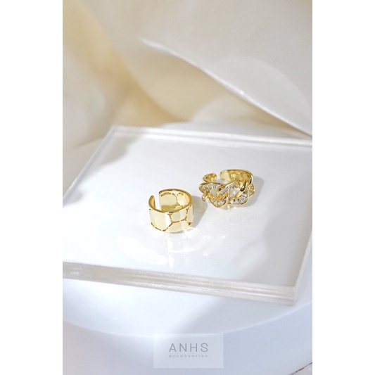 Set 2 nhẫn ELPIS - ANHS Accessories