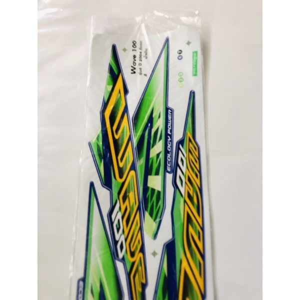 Tem Wave 100 - 2004 Xanh Ngọc Thái