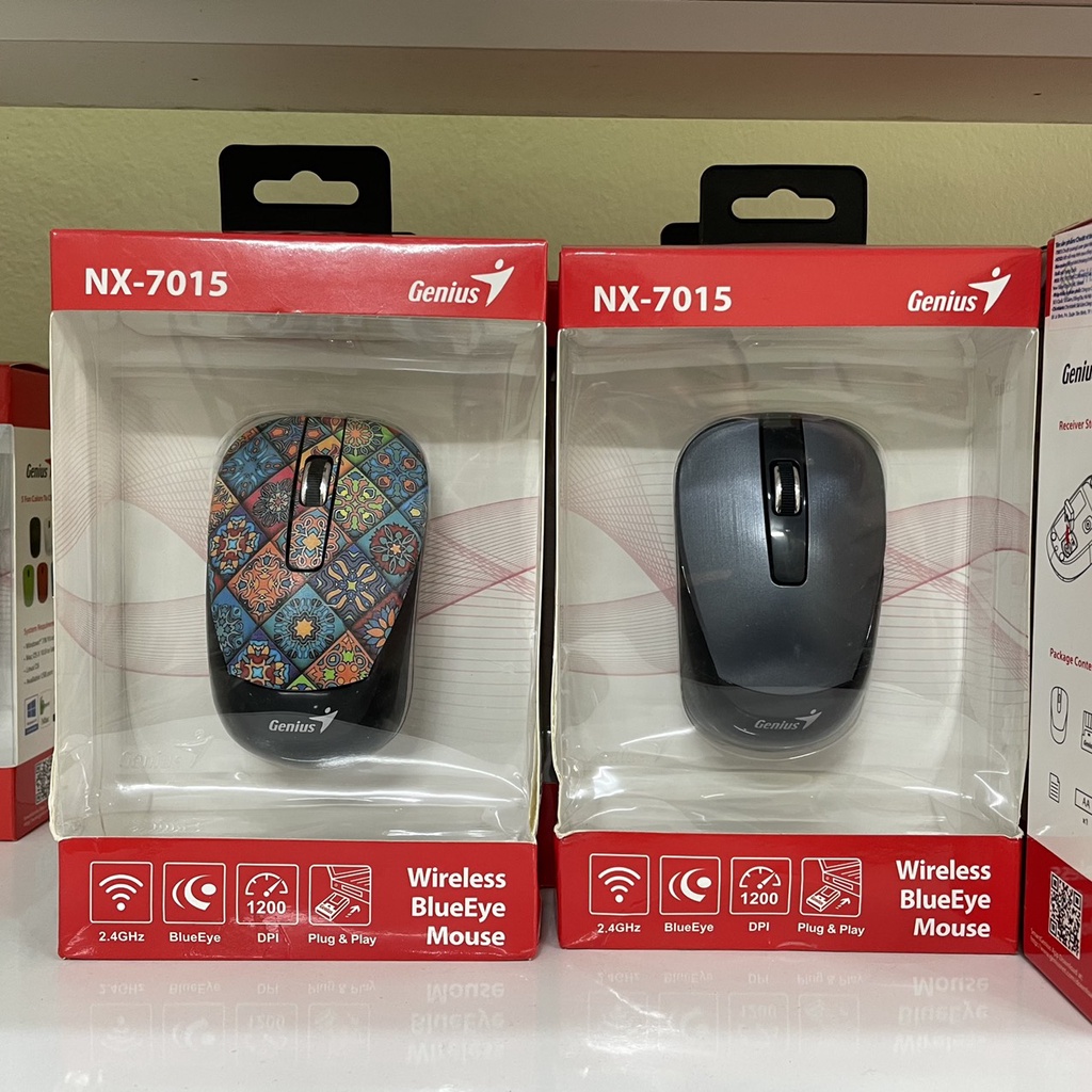 Chuột Không Dây Genius NX-7015 - Bh chính hãng 12 tháng