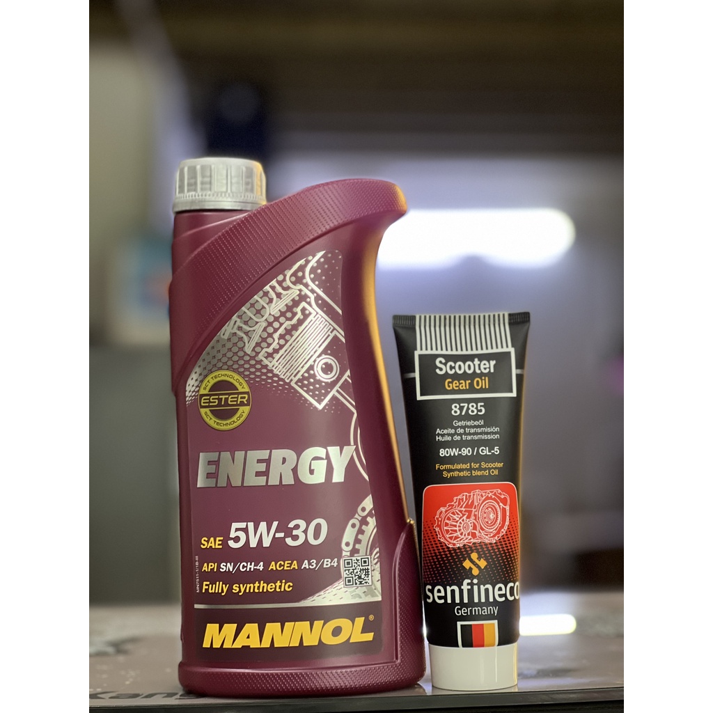 Nhớt Mannol 7511 Fully synthetic Ester SAE 5W30  ENERGY