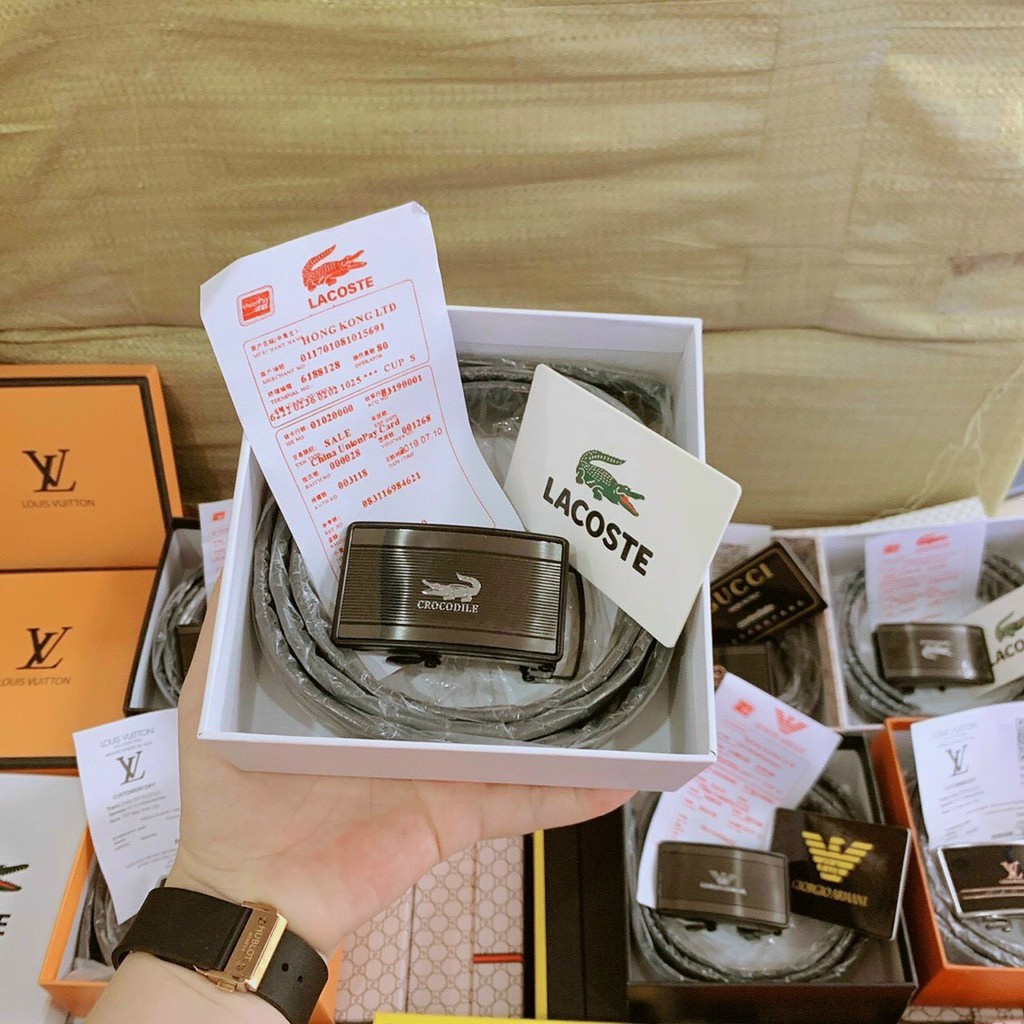 Thắt Lưng Nam, Dây Nịt Nam Full Box_Hàng Nhập QC Loại 1 SHOPSIEURE88