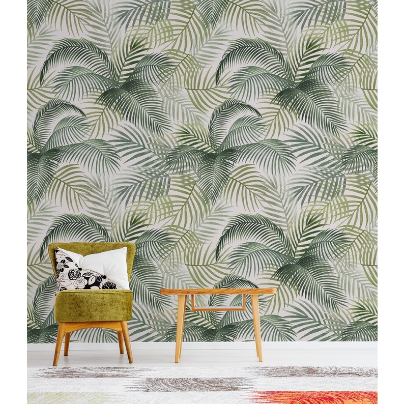 Decal dán tường trang trí phòng khách, phòng ngủ dày dặn chống thấm - HN Decor