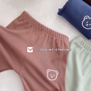 Quần nỉ tăm bông cho bé, quần mặc ấm mùa đông