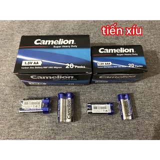Set 10 viên pin Camelion AA - AAA xịn chống chảy nước và rỉ sét , pin đũa camelion