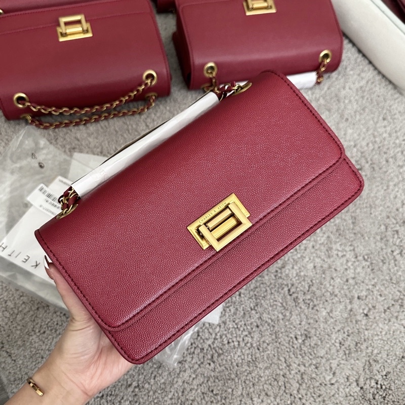 TÚI CNK ĐỎ SẪM BẢN MỚI