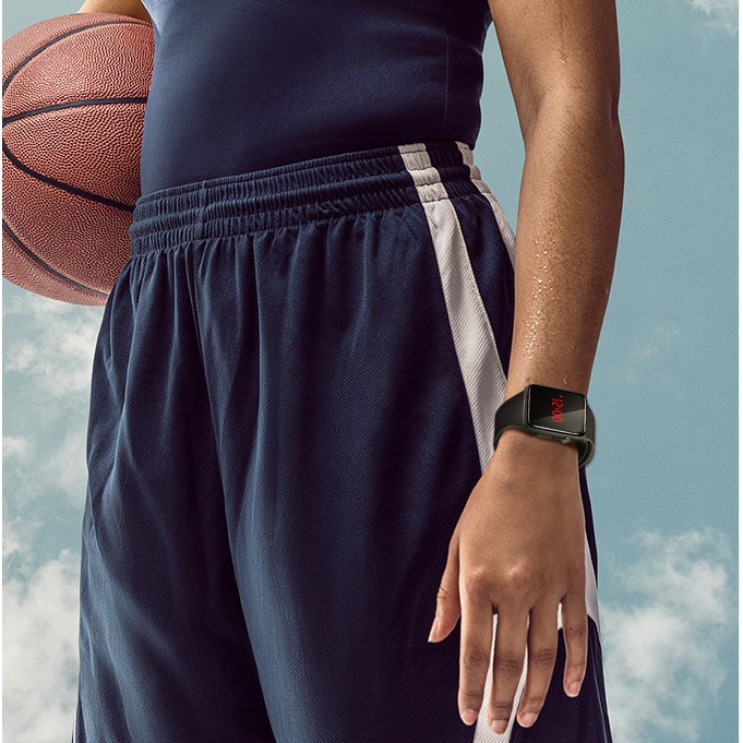 Đồng Hồ led Điện Tử Mặt Vuông Z9LD Thời Trang Cho Cặp Đôi