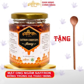Mật Ong Saffron Đông Trùng Hạ Thảo 180ml/lọ thương hiệu Saffron Việt Nam