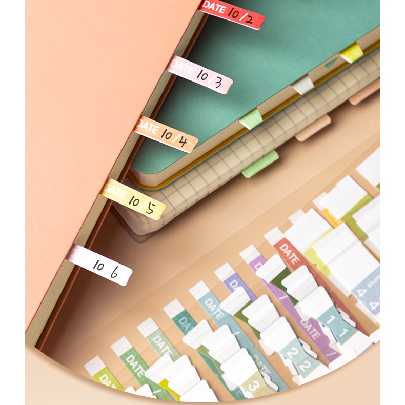 SN14 Miếng dán đánh dấu sách set 155 miếng