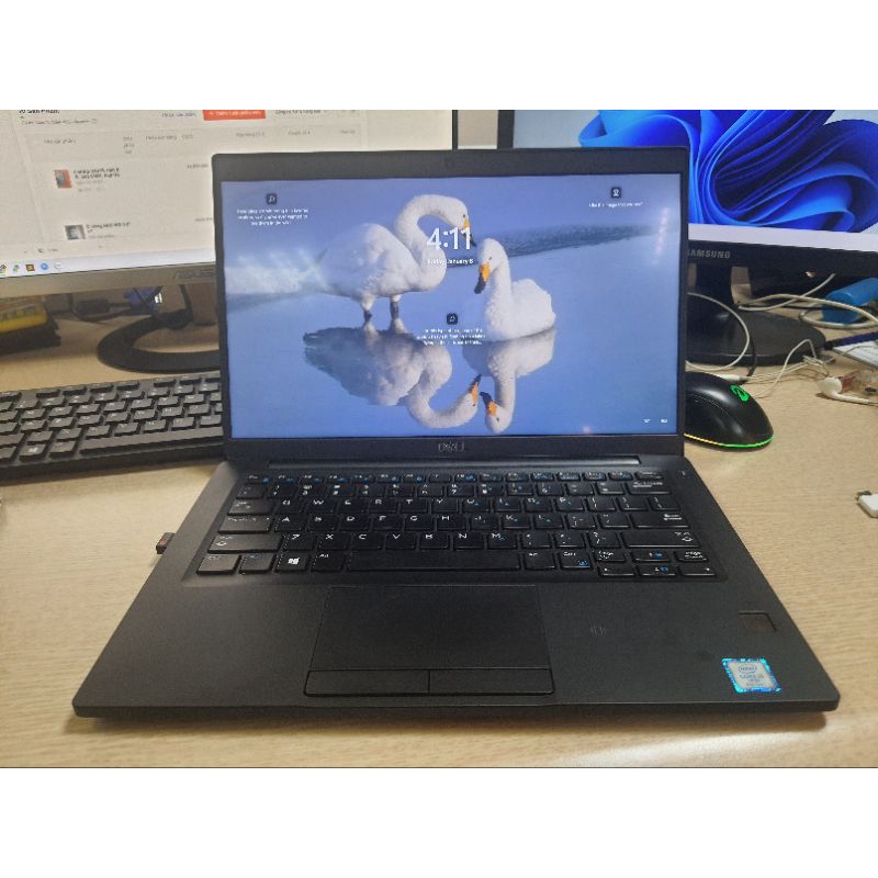 Laptop Dell 7390/7380 i5/i7, ram 8G, ssd 256G, Full Hd