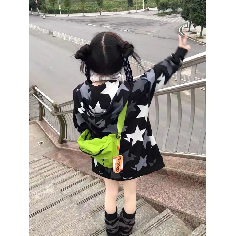 Áo Khoác Cardigan Có Mũ Trùm Dáng Rộng Bằng Lông Cừu Phong Cách Retro Âu Mỹ Y2k Dành Cho Nữ Sinh