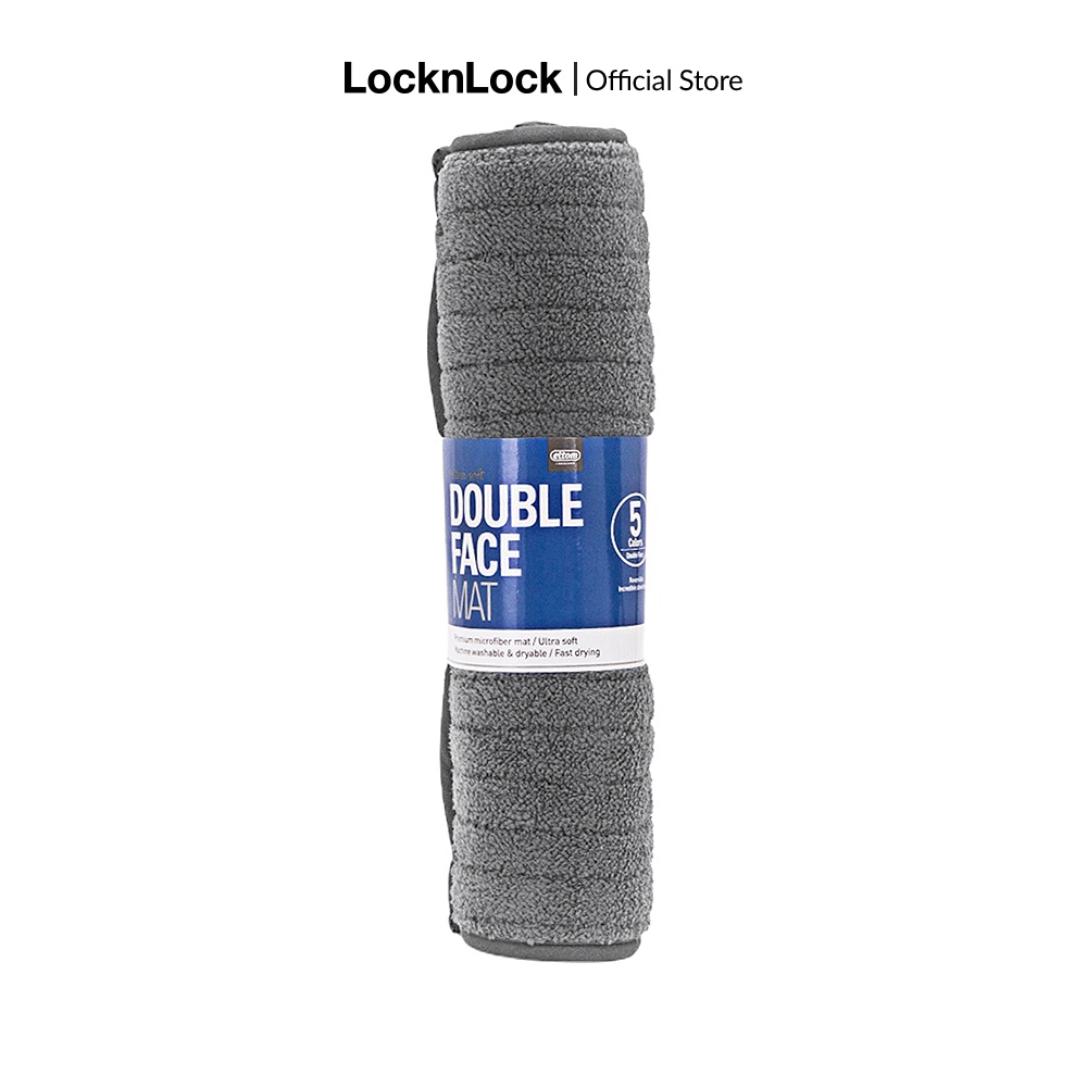 Thảm chùi chân có thể sử dụng 2 mặt Lock&Lock - màu xám MAT411Gy