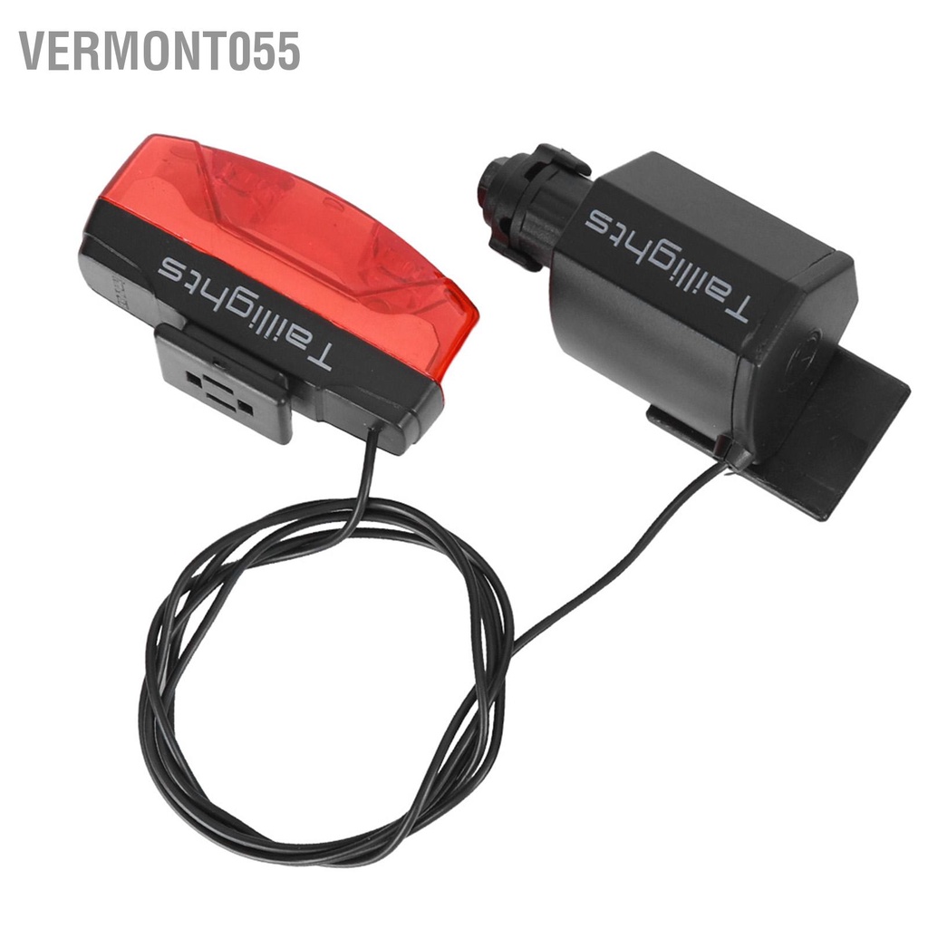 Có thể bán buôn Đuôi Xe Đạp Cảm Ứng Từ Tự Tạo Điện Họa Tiết Rằn Ri Nét Ta 016RAR Đèn Cảnh Báo Đi Vermont055 Hàng giao ngay