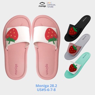 Dép Thái Lan Nữ quai ngang trái dâ ngọt ngào siêu nhẹ MONOBO - Moniga 28.2