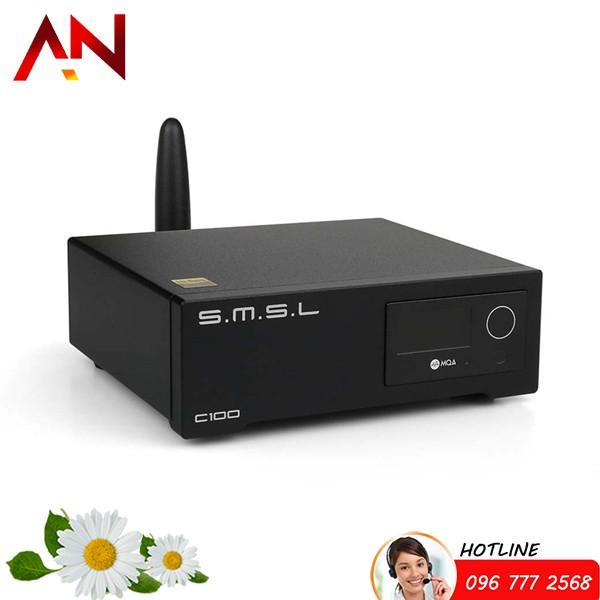 Giải Mã DAC SMSL C100 Hỗ Trợ MQA- DSD 512- Chip Giải Mã AK4493S
