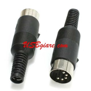 Đầu hàn midi 5pin đực