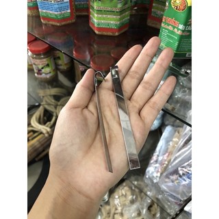 Nẹp inox cho lồng chim các loại dài 10cm
