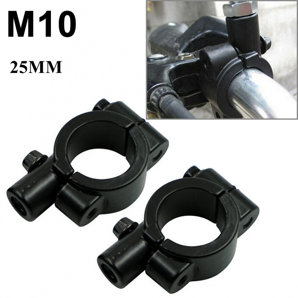 Mirror Mounts Bar Black Brand Handle Inch Made From Good Alluminum Alloy