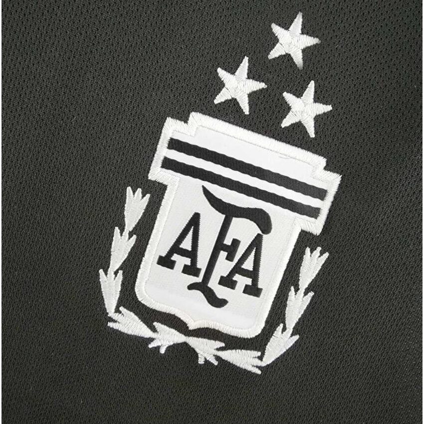 Áo Tập Luyện Đá Banh Màu Xanh Đen Đội Tuyển Argentina 3 Sao 2022 2023 S-XXL