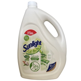 Nước rửa chén Sunlight thiên nhiên muối khoáng và lô hội - Chai lớn 3.48L