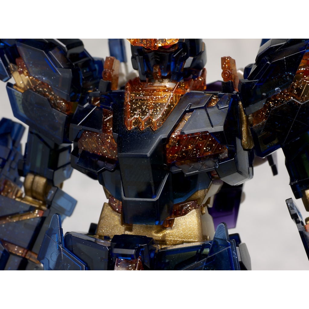 Mô Hình Gundam HG 1/144 Banshee Destroy Mode NT-D clear ver