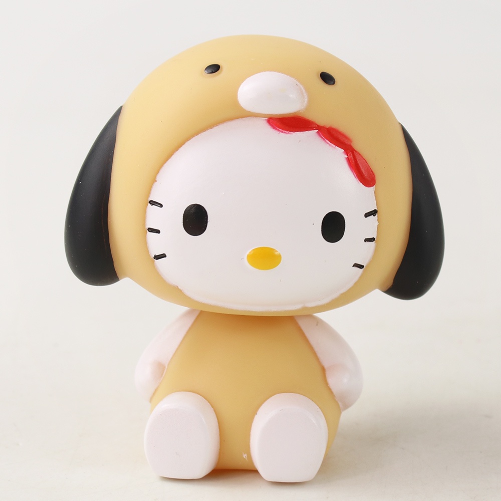 Mô Hình Hello Kitty Lắc Đầu Bằng PVC 9-11cm
