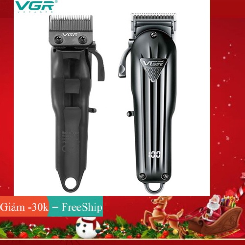 Tông Đơ Cắt Tóc Salon LED VGR282, Tạo Kiểu Chuyên Nghiệp