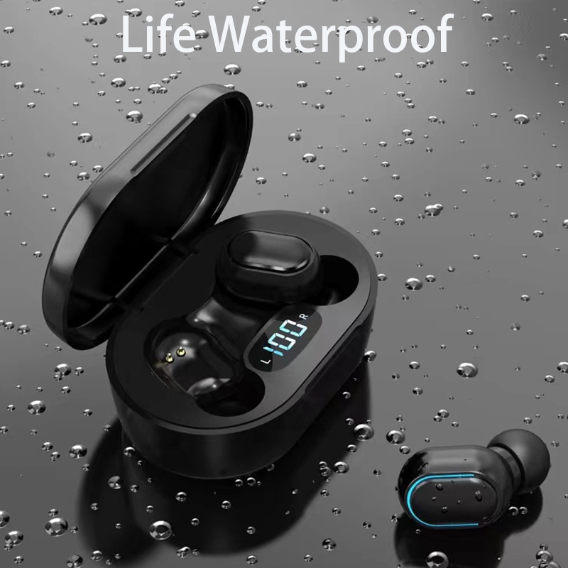 Tai Nghe Không Dây E7s 5.0 Công Suất Bluetooth Màn Hình Kỹ Thuật Số Hifi Lossless Thể Thao Mini Tws Cho Điện Thoại Thông Minh Icecube