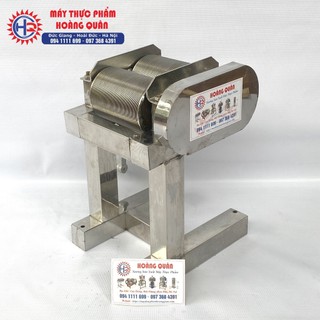 Máy thái bì heo, da heo QUAY TAY - LÔ INOX