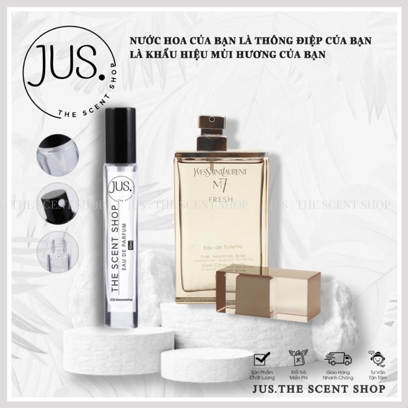 Nước Hoa Yves Saint Laurent M7 Fresh Tester 5ml/10ml [ 𝐉𝐔𝐒.𝐓𝐡𝐞𝐬𝐜𝐞𝐧𝐭 ]