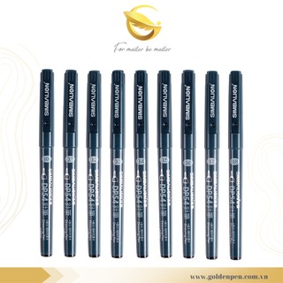 Bút Kim Số Đi Nét Simbalion DP54 - Các Cỡ 0.05/0.1/0.2/0.3/0.4/0.5/0.8 mm | Họa Cụ Chuyên Nghiệp | Bút Đi Nét Màu Đen
