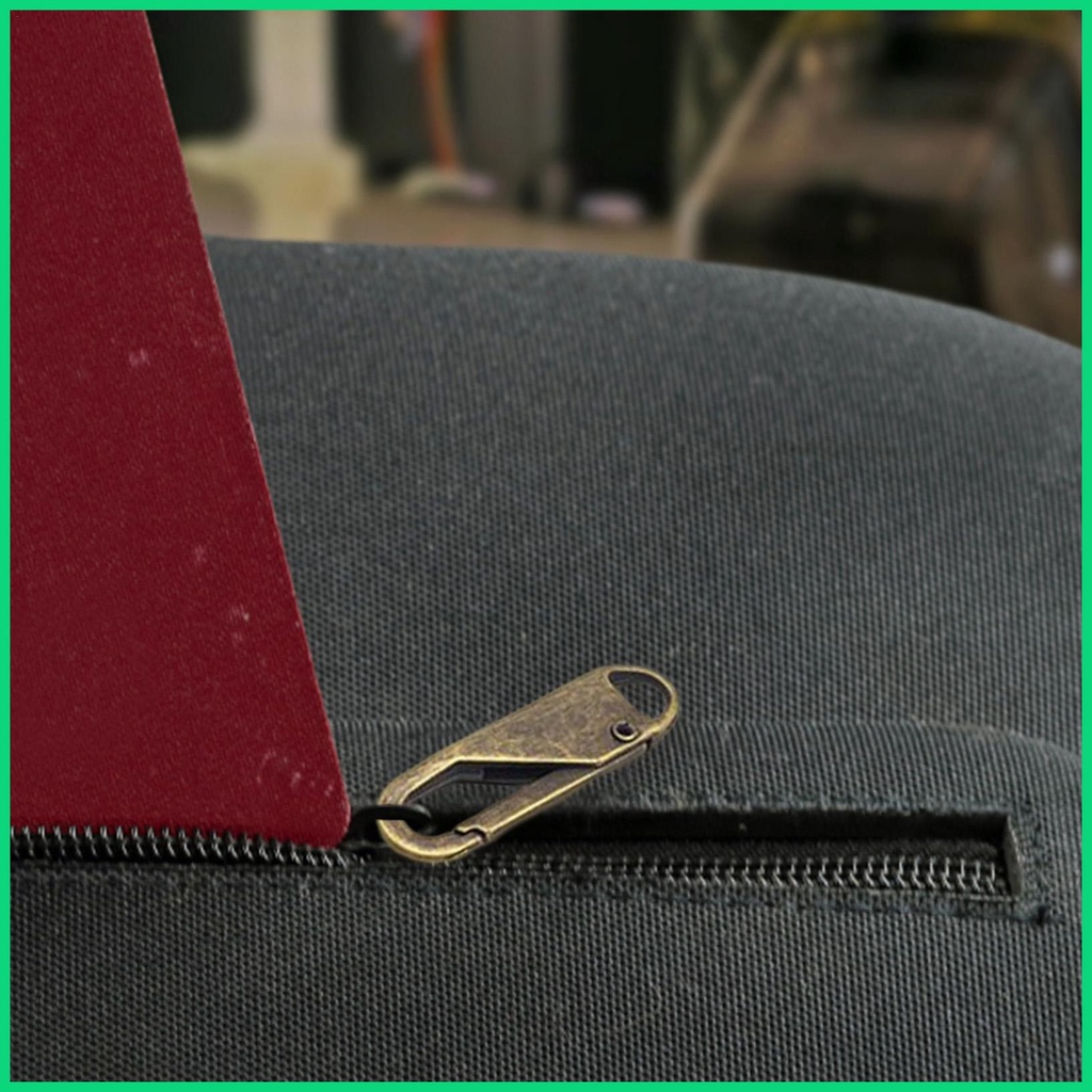 Set 10 Phụ Kiện Khóa Kéo Thay Thế Bằng Kim Loại Thông Dụng Cho Sửa Chữa Dây Kéo