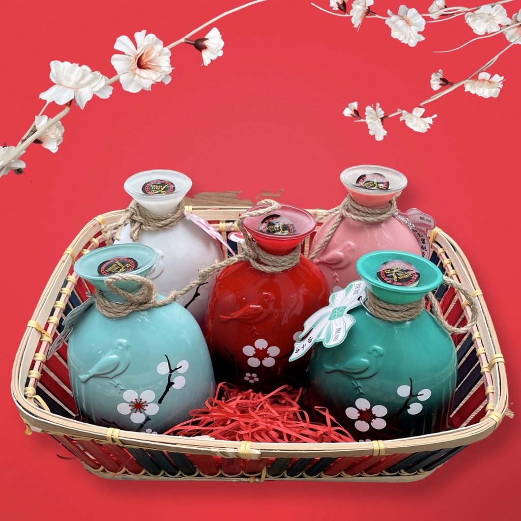 Nước trái cây lên men Nữ Nhi Hồng 500ml - Thùng 12 chai
