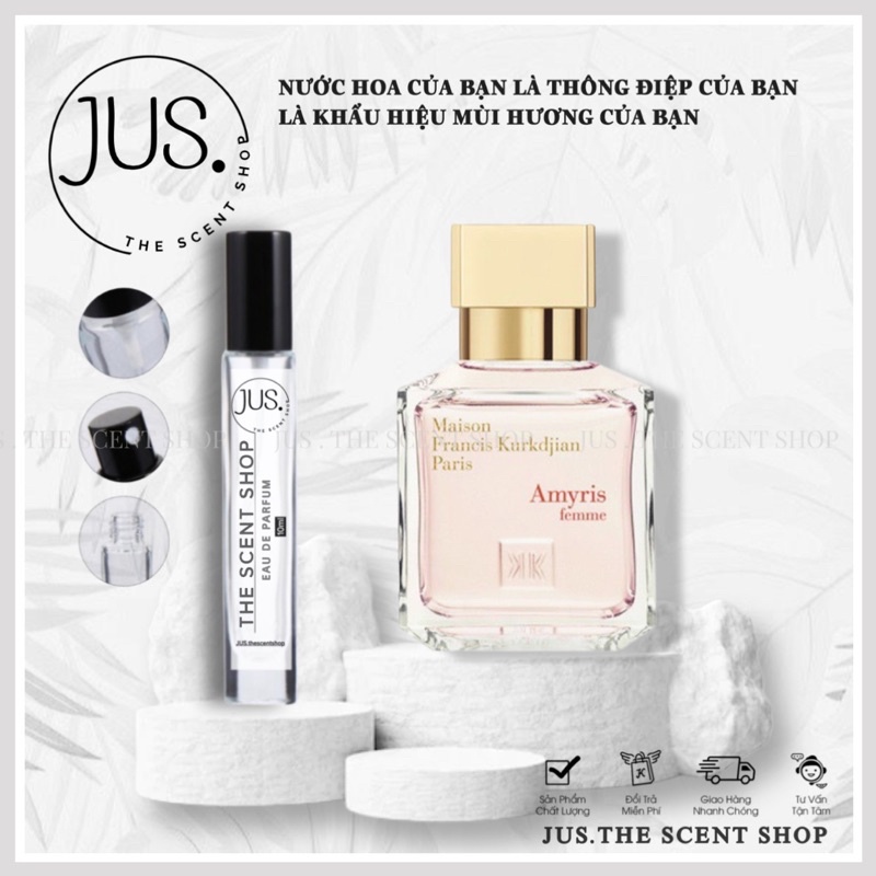 Nước hoa dùng thử MFK Amyris Femme 5ml/10ml Tester [ 𝐉𝐔𝐒.𝐓𝐡𝐞𝐬𝐜𝐞𝐧𝐭 ]