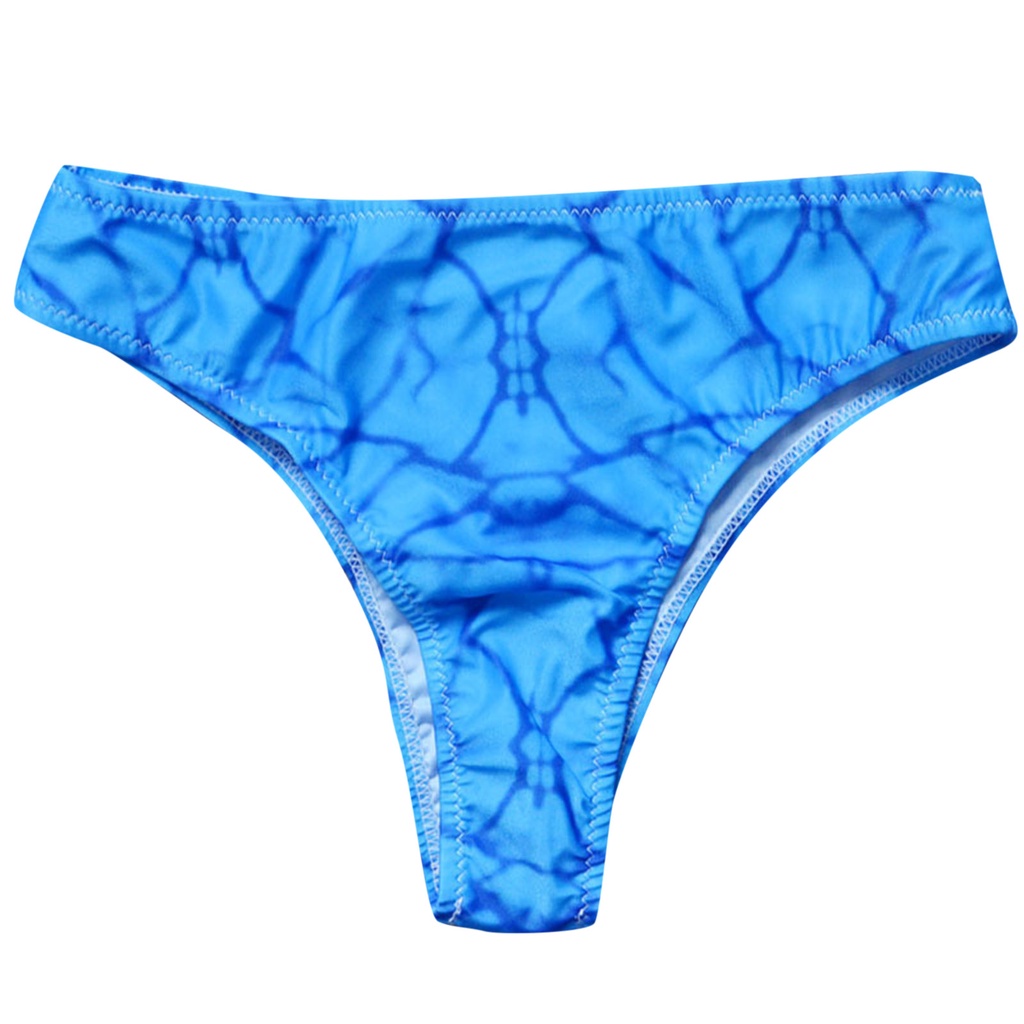 Bộ bikini Eo Thấp In Họa Tiết vintage Cho Nữ