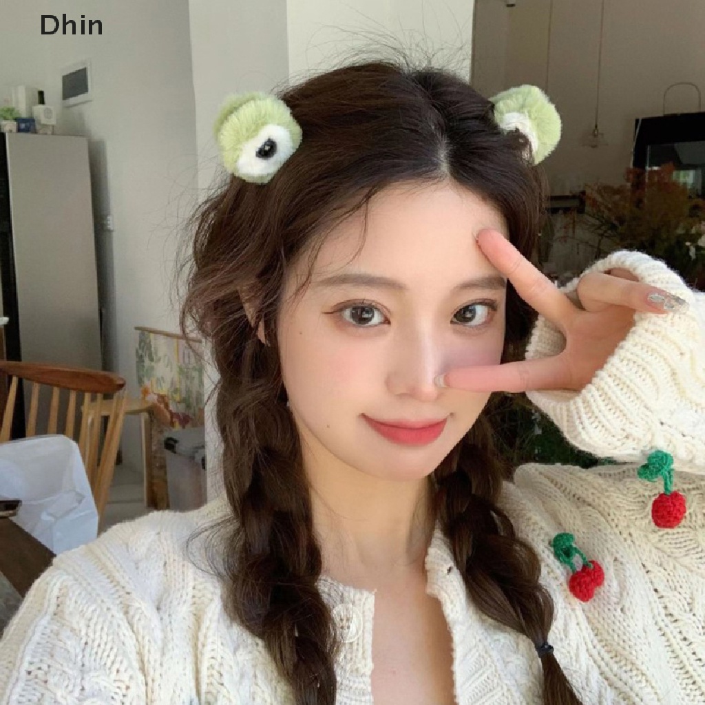 1 Kẹp Tóc Hình Tai Mèo Bằng Lông Nhung Mềm Mại Dễ Thương Xinh Xắn Cho Bé Gái