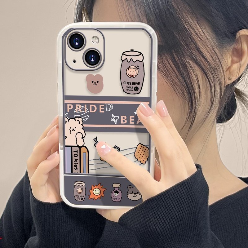 Ốp Điện Thoại Silicon Mềm Trong Suốt Có Giá Đỡ Ẩn Cho IPhone 13 Pro Max 11 Pro Max 12 Pro Max X XS Max XR 6 6s 7 Plus 8 Plus