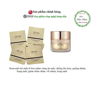 [7][Date2026] Gói kem mắt tế bào mầm tái sinh,mờ nhăn,chân chim,thâm quầng,bọng mắt Ohui The First Eye Cream
