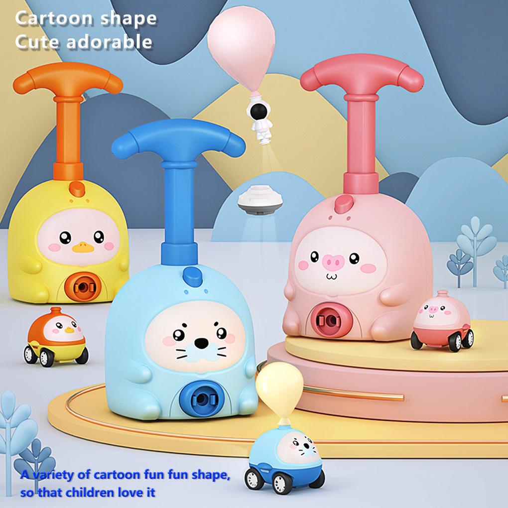 Đồ chơi trẻ em Thí Nghiệm Khoa Học Hình Xe Hơi / Bong Bóng Bằng ABS Độc Đáo Giáo Dục Sớm Cho Bé