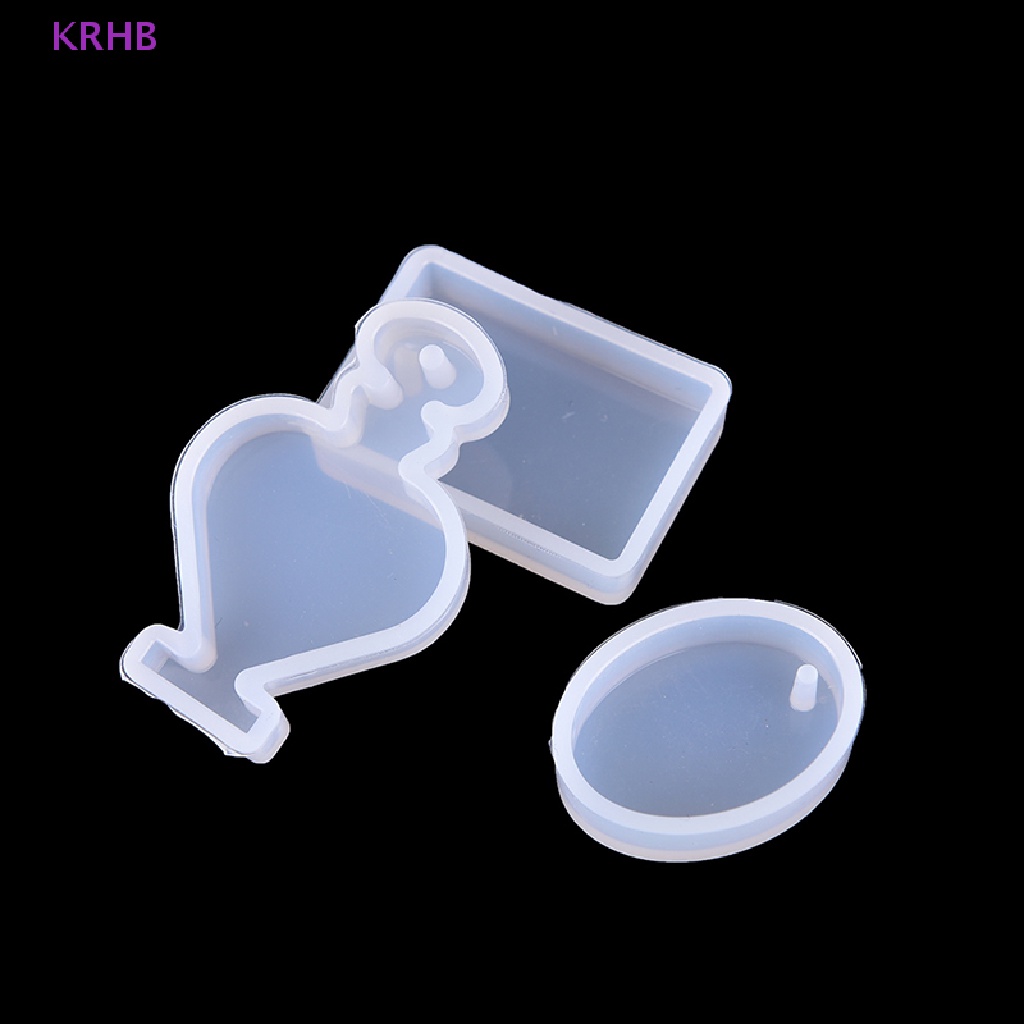 Set 12 Khuôn Silicon Làm Trang Sức Hình Chìa Khóa Độc Đáo Mới