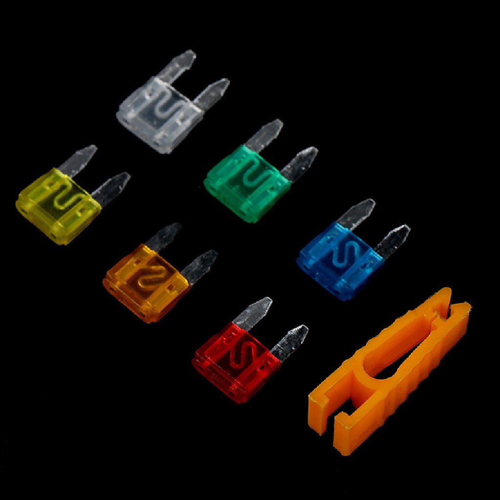 Set 120 Cầu Chì Lưỡi Nhỏ Cho Xe Hơi / Xe Tải