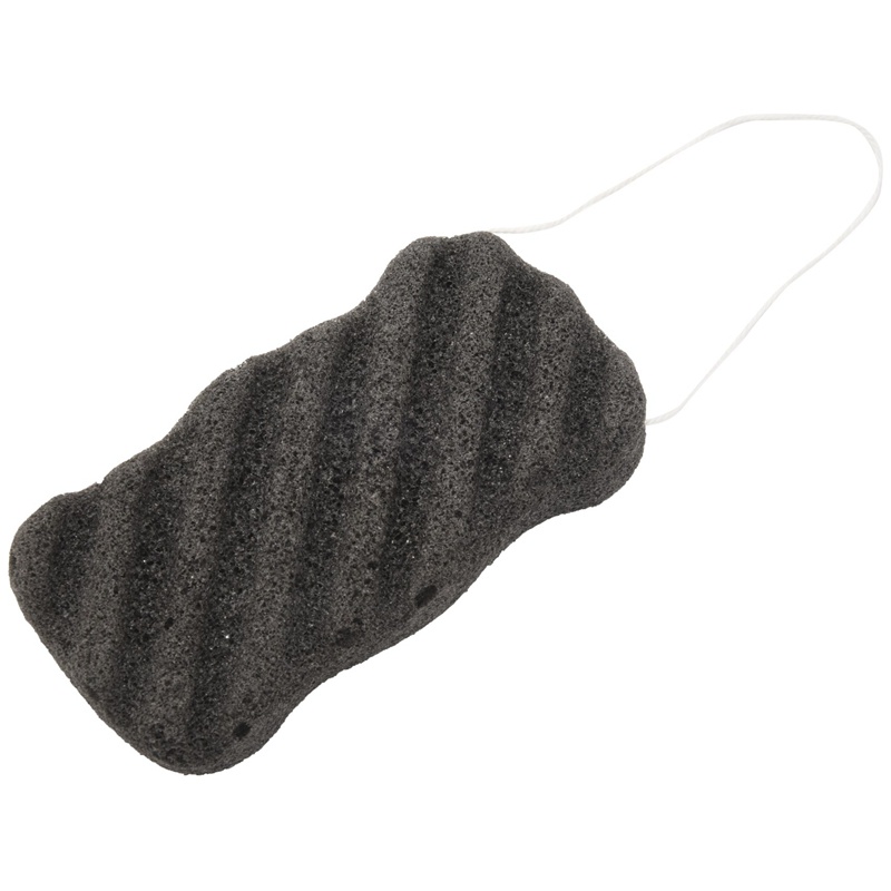 Set Mút Konjac Than Tre Hoạt Tính Dùng Để Vệ Sinh Da Mặt Và Cơ Thể