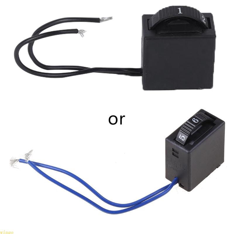 Bộ Công Tắc Điều Chỉnh Tốc Độ Máy Mài Điện 250V 6 Tốc Độ Chuyên Dụng