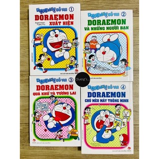 Tranh doraemon đố vui trọn bộ 4 tập - mới 100%
