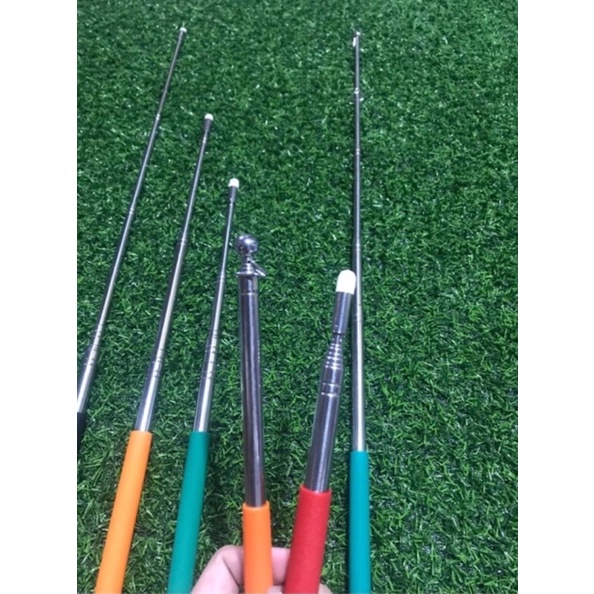 Que Chỉ Bảng Inox Kéo Dài 1M - Hỗ Trợ Giảng Dạy Cho Giáo Viên, que chỉ bảng