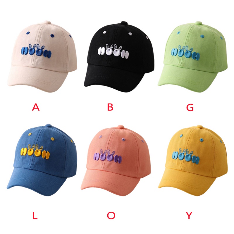 Mũ Lưỡi Trai Thêu Chữ Phong Cách Nước Ngoài Cho Bé Trai & Gái