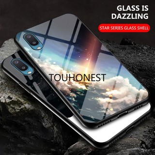 Ốp Điện Thoại Kính Casing Samsung Galaxy A02 Case Samsung A02S Case Samsung A11 Case Samsung M11 Case Samsung A21S Case Samsung A51 Case Samsung A52 Case Samsung A52S Case Samsung A72 Starry sky series Hard Tempered Glass Protective Back Cover Phone Case